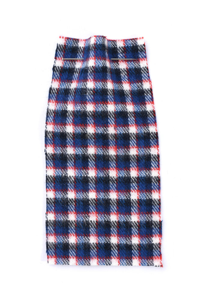 PIERO cotton check flannel shirting